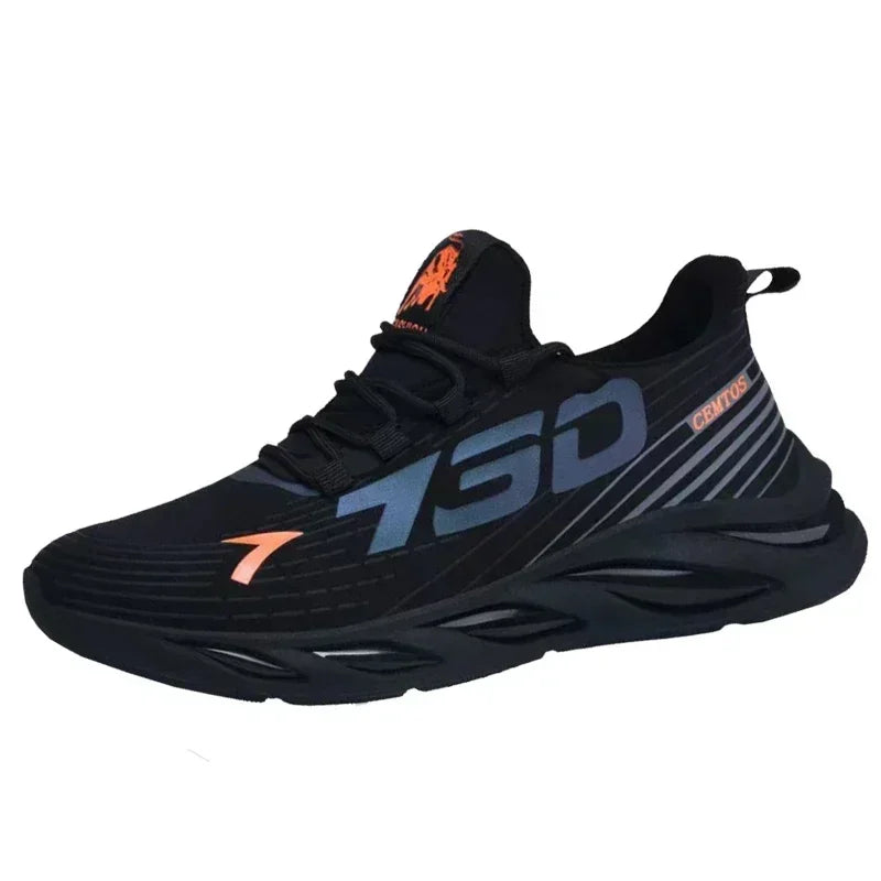 Men's shoes new summer breathable network surface tide brand sports leisure running light network red boom fashion shoes