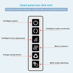 Multi Functional Neck and Shoulder Massager Household Neck and Back Kneading Tool with Multiple Adjustable Hot Compress Massage