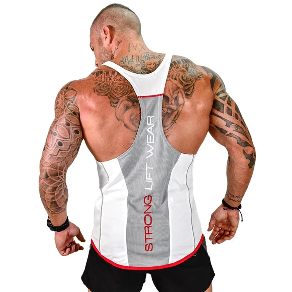 Mens Bodybuilding Tank top Gyms Fitness sleeveless shirt 2025 New Male Cotton clothing Fashion Singlet vest Undershirt Hombre