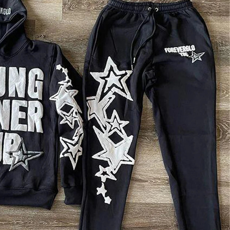 2024 Retro Hoodie Women Harajuku Long Sleeve Oversized Sweatshirt Hip Hop Loose Pocket Hooded Jacket Coat Streetwear Y2k clothes