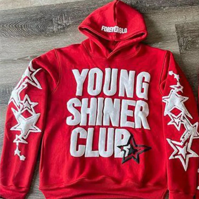 2024 Retro Hoodie Women Harajuku Long Sleeve Oversized Sweatshirt Hip Hop Loose Pocket Hooded Jacket Coat Streetwear Y2k clothes