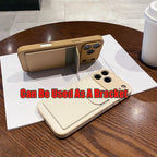 Card Slot Wallet PU Leather Bracket Case For iPhone 17 ProMax 17air 14 15 16 Plus 17 11 12 13 Pro Max Business Photo Clip Cover