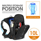 10L Ultralight Cycling Backpack with Hydration Water Bag Black-3