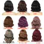 Short Curly Hair Wig Set for Women-4