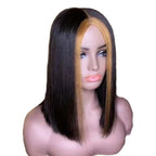 Short Straight Human Hair Wig-2
