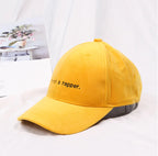Duckbill Cap, Letter Baseball Cap, Sun Hat