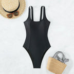 Tight Strap One-Piece Swimsuit Bikini