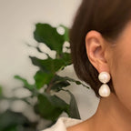 Boucles d'oreilles Perle en Larme