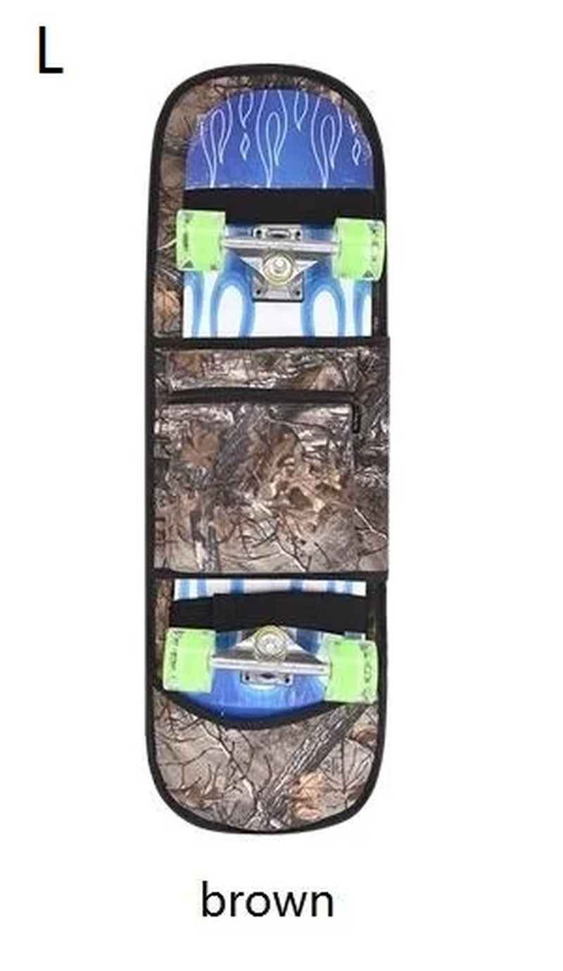 Double Rocker Storage Backpack, Land Surfboard Bag, Longboard Bag, Skateboard Carry Bag, Skate Accessories