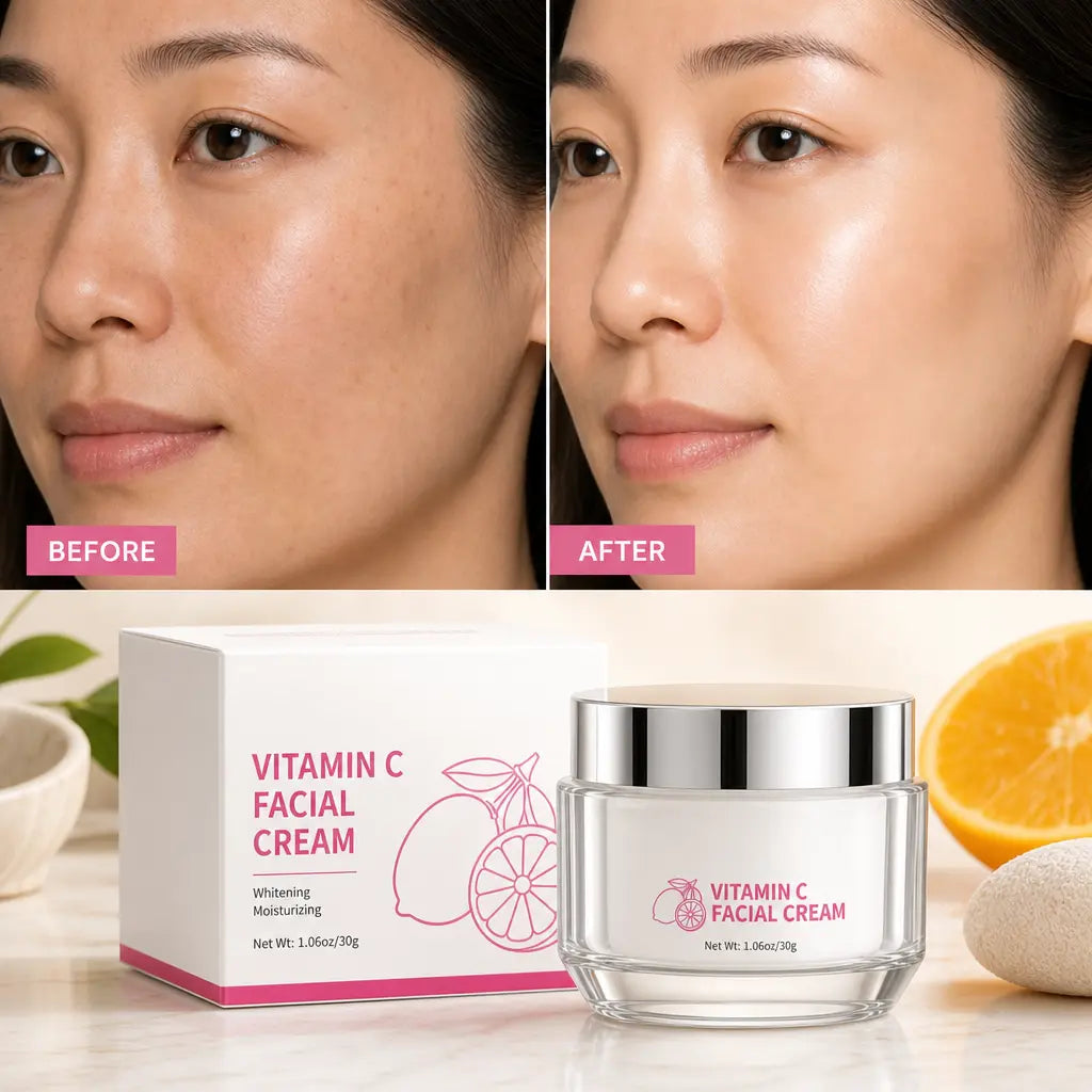Crème Visage à La Vitamine C Soin De La Peau