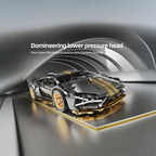 Building Block Car with Golden Bull Toy Set-2