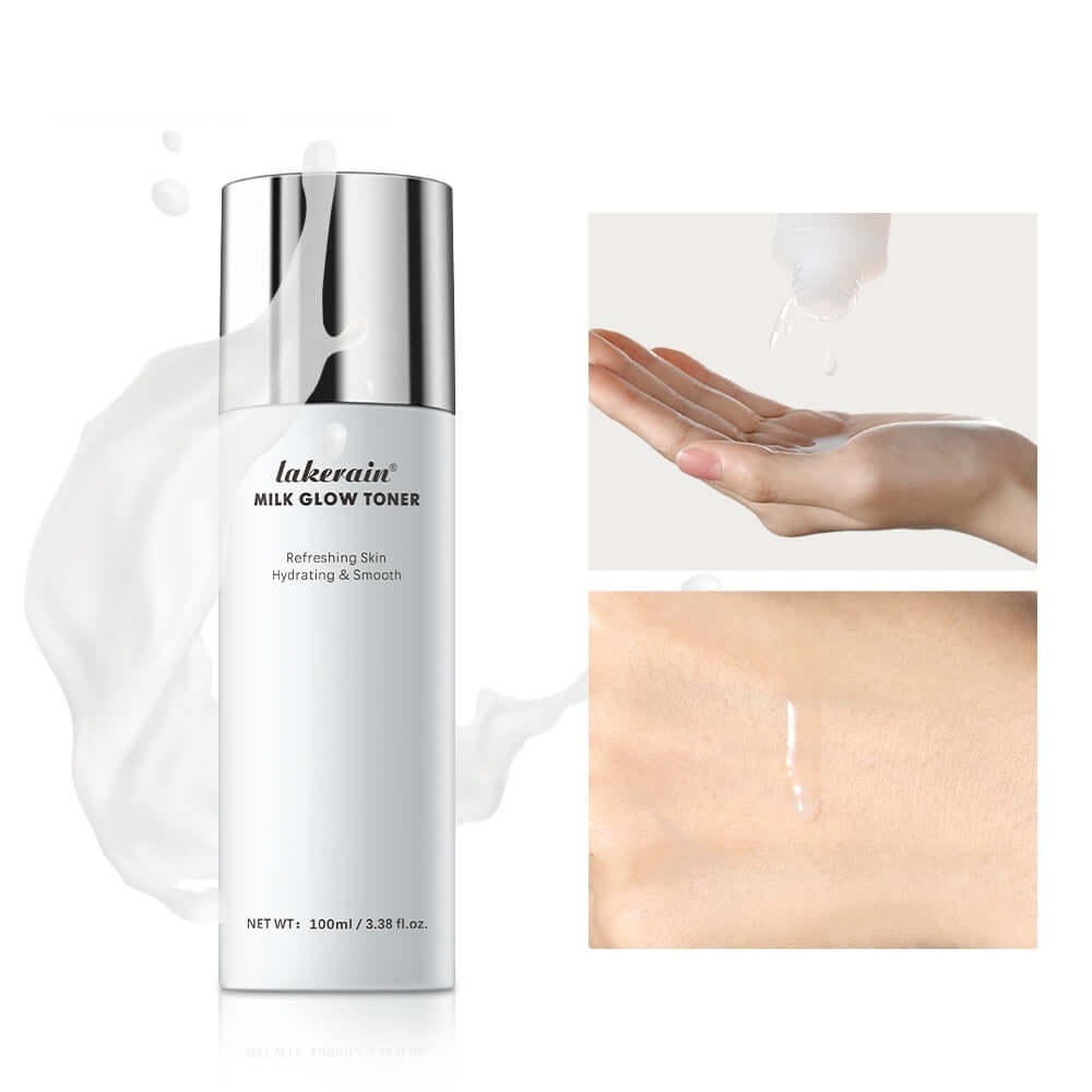 Lakerain Milk Toner Hydratant Visage Effet Glow