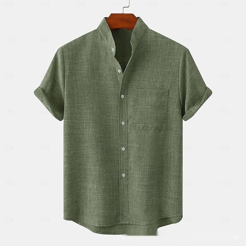 Chemise décontractée à manche 3D