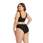 Ligne de Maillot de Bain Fendu Chic Européen