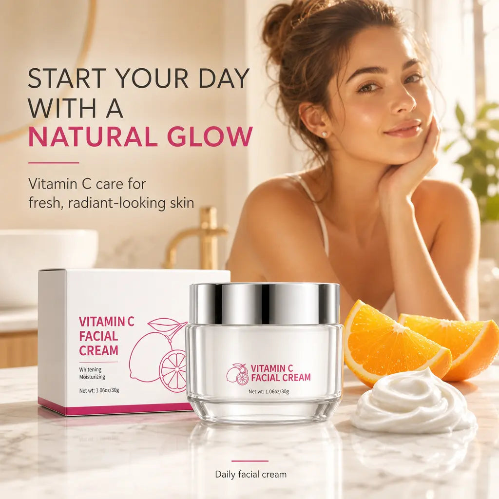 Crème Visage à La Vitamine C Soin De La Peau