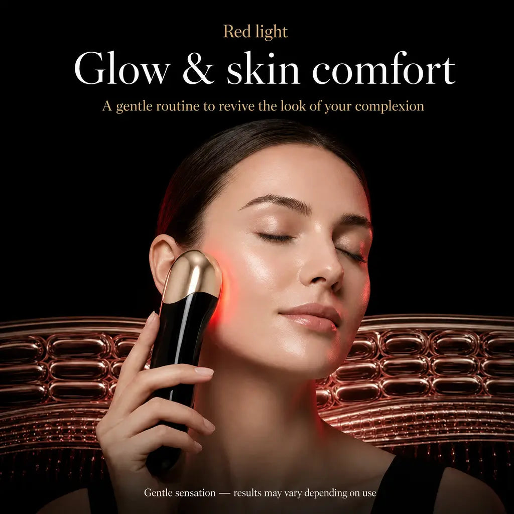 Appareil Lifting Facial Microcourant RF – Lumière Rouge Anti-Âge