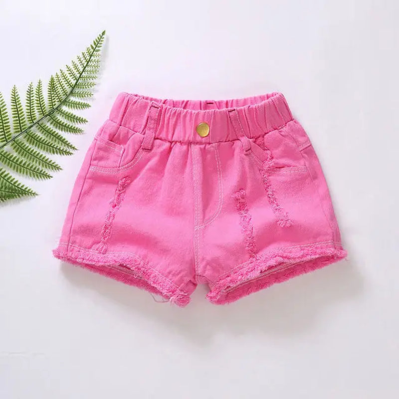 Girls Shorts Summer Children'S Shorts for Kids Tassels Trousers Casual Scanties Beach Shorts Baby Girl Clothes