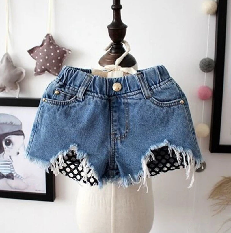 Girls Shorts Summer Children'S Shorts for Kids Tassels Trousers Casual Scanties Beach Shorts Baby Girl Clothes