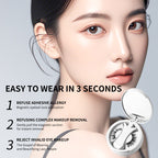 Faux cils avec box magnétique