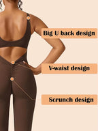 2025 Summer New Women'S Slim Hip Lift Backless Bodysuit Sexy Hottie Pullover Bodysuit Sports Yoga Wear
