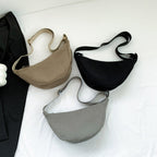 Lightweight Small Satchel Underarm Bag Shoulder Canvas Bag