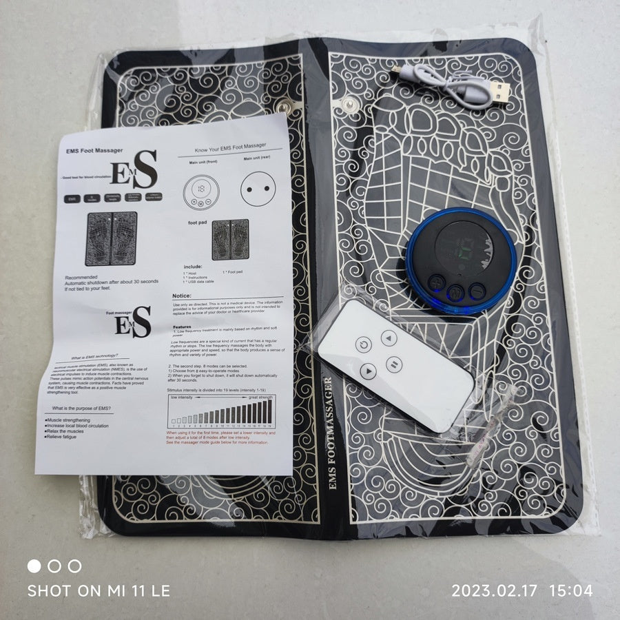 Pulse Micro-current Intelligent Remote Control Foot Massage Cushions