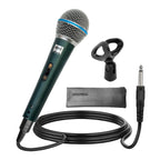 5Core XLR Microphone Dynamic Mic Karaoke Singing Studio Mics Handheld Microfono
