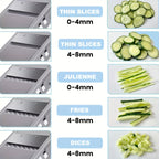 Vegetable Cutter Multifunctional Manual Slicer-4