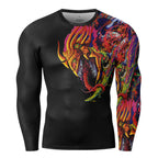 Personalized 3DPrinted Crew Neck Long Sleeves