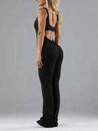 2025 Summer New Women'S Slim Hip Lift Backless Bodysuit Sexy Hottie Pullover Bodysuit Sports Yoga Wear