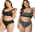 Ligne de Maillot de Bain Fendu Chic Européen