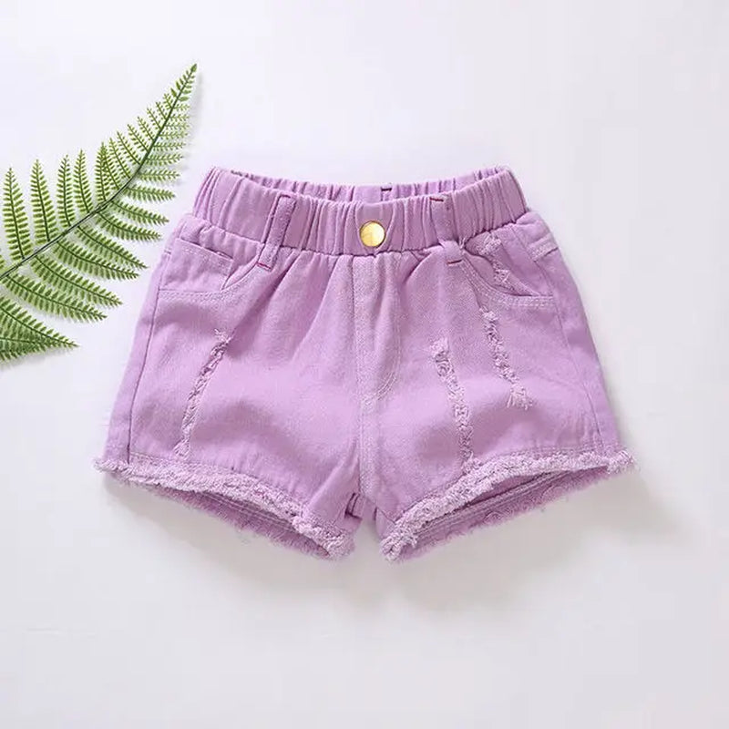 Girls Shorts Summer Children'S Shorts for Kids Tassels Trousers Casual Scanties Beach Shorts Baby Girl Clothes