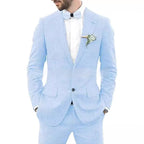 Men's Suit Wedding Party Suit Slim Fit Casual Coat Trousers