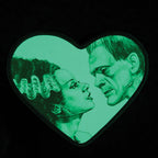 Glow In The Dark Heart Shape Frank W/ Bride Wristlet-1