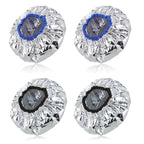 Bonnet chauffant pour cheveux, en aluminium double couche réutilisable pour coloration et soins