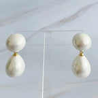 Boucles d'oreilles Perle en Larme