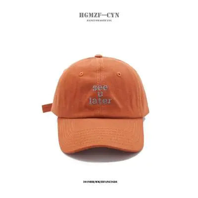 Casquette de Baseball Lettre Leisure