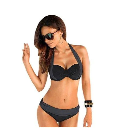 Bikini, Women's Swimsuit, Backless Swimwear