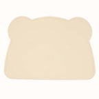 Baby Bear Shape Silicone Washable Insulated Placemat-13