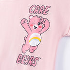 Summer Arrival Teddy Cartoon Pattern Short Sleeves Tulle Dress for Stylish Girls-4