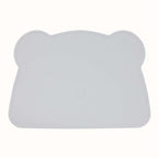 Baby Bear Shape Silicone Washable Insulated Placemat-10
