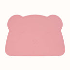 Baby Bear Shape Silicone Washable Insulated Placemat-5
