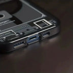 Transparent Acrylic Magnetic Phone Case for iPhone 14 Pro