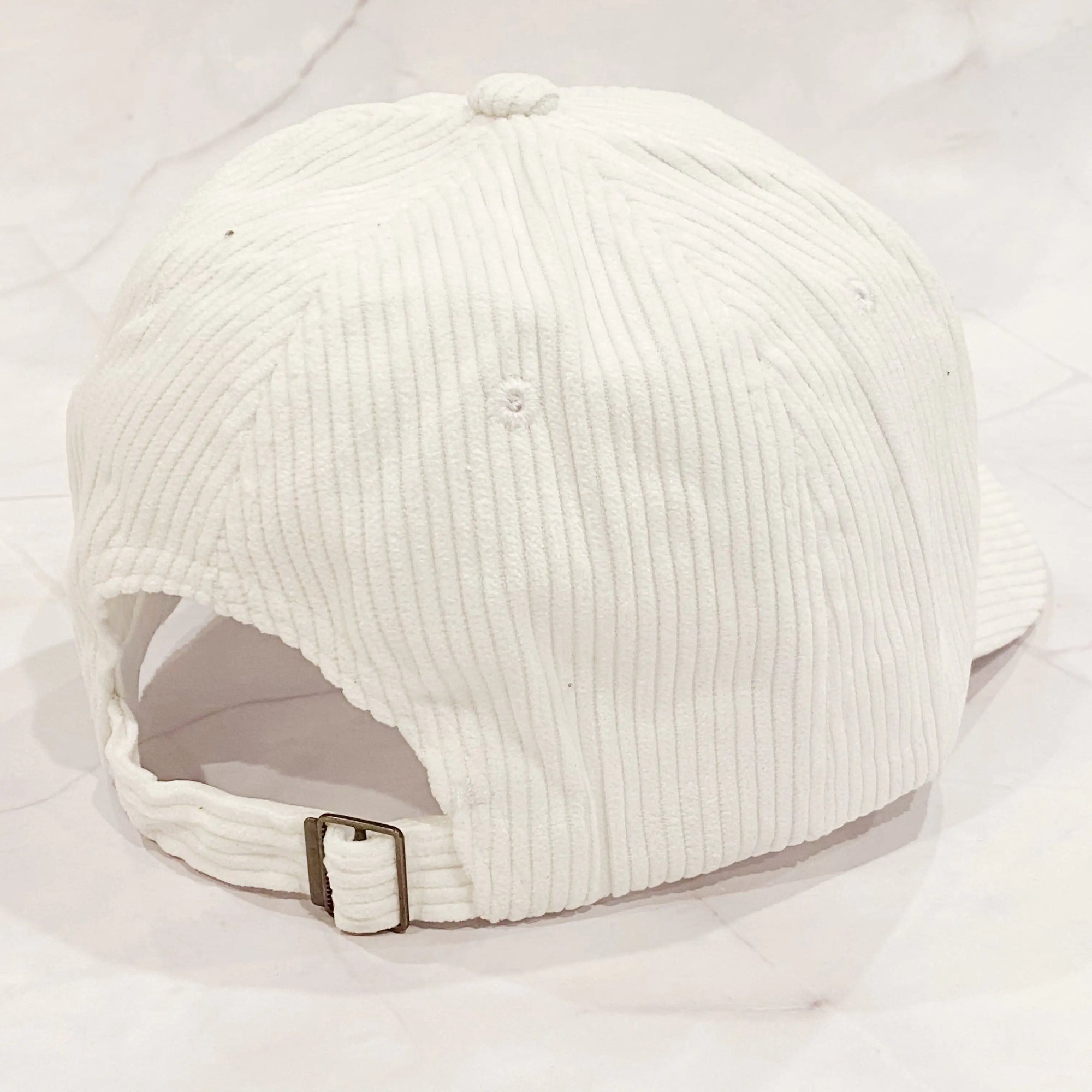 Casquette Mama en Velours Côtelé