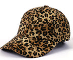 Duckbill Cap, Leopard Print Hat, Baseball Cap, Sun Hat