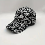 Skull Baseball Cap - Versatile Peaked Cap for All