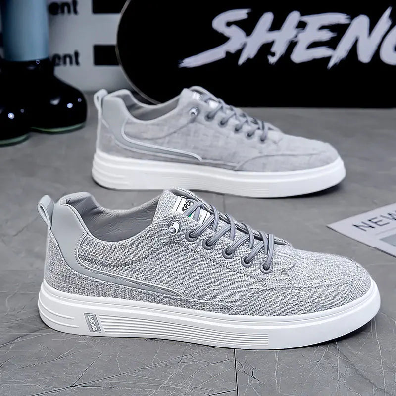 Men's Spring 2024 Casual Canvas Shoes for Work